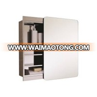 Custom bathroom mirror cabinet stainless steel cabinet