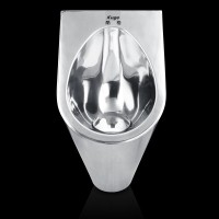 Good price metal waterless urinal stainless steel water free wall mount urinal toilet bowl for male