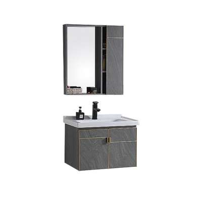 Solid Wood Design luxury Bathroom Cabinet With Washing Basin  cabinet bathroom vanities