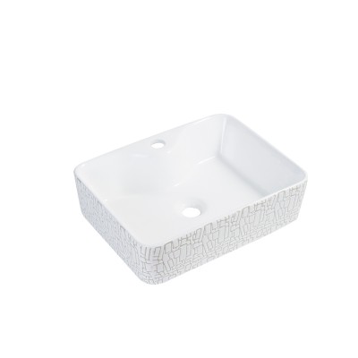 Atmospheric Luxury  Hotel Furniture Ceramic Outdoor Household Use Wash Basin